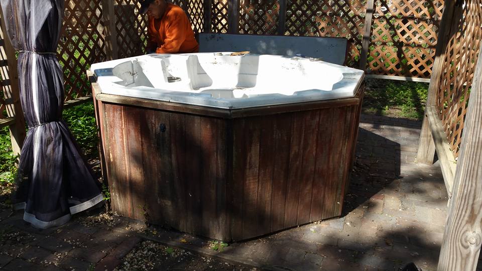 hot tub junk removal in wichita ks